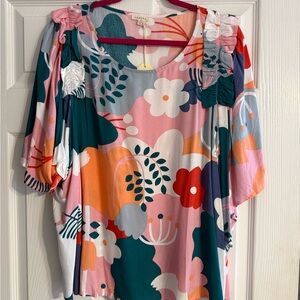 JODIFL Multicolor Floral Blouse